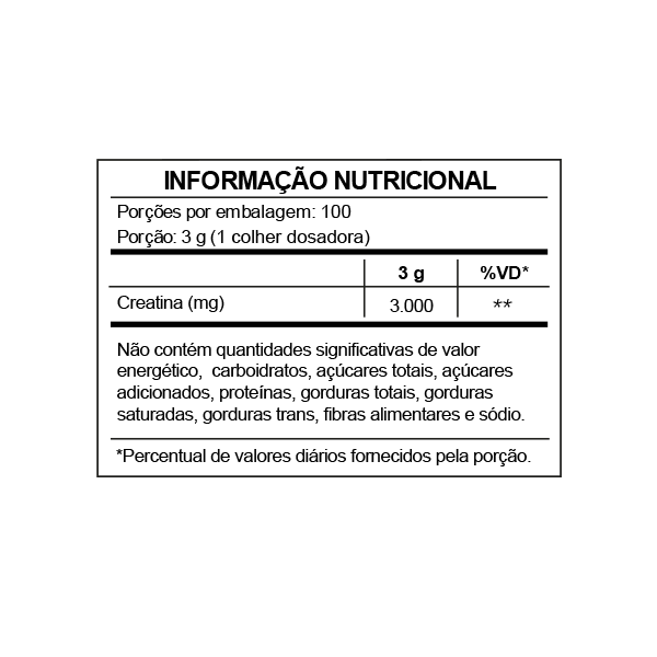 Creatina Monohidratada c/ 180g - PERFORMME