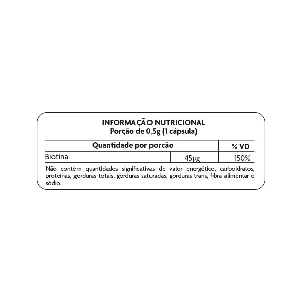 Biotina c/ 30 VEG CPS - TRATTE